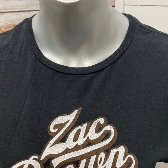 Zac Brown Band Southern Ground Country Music T-Shirt Retro Album Logo Script - Picture 5 of 6